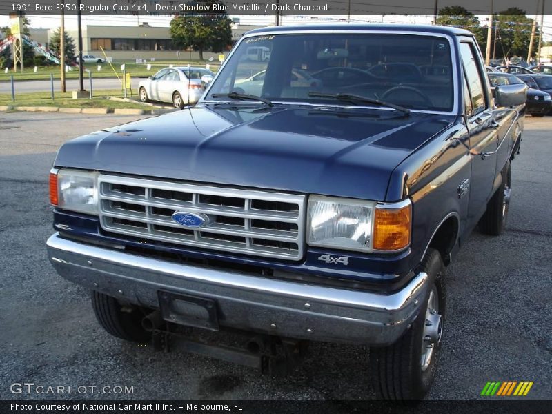  1991 F250 Regular Cab 4x4 Deep Shadow Blue Metallic