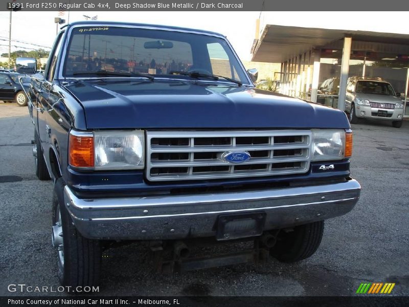  1991 F250 Regular Cab 4x4 Deep Shadow Blue Metallic