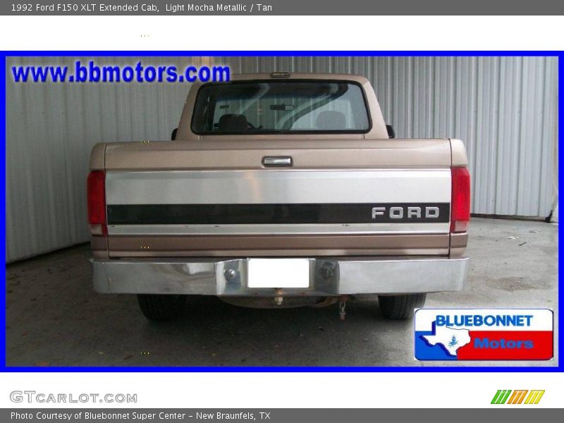 Light Mocha Metallic / Tan 1992 Ford F150 XLT Extended Cab