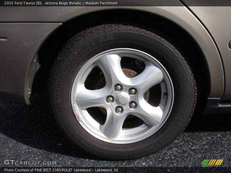 Arizona Beige Metallic / Medium Parchment 2003 Ford Taurus SES