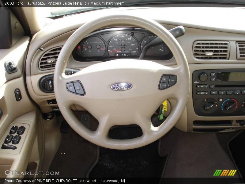 Arizona Beige Metallic / Medium Parchment 2003 Ford Taurus SES