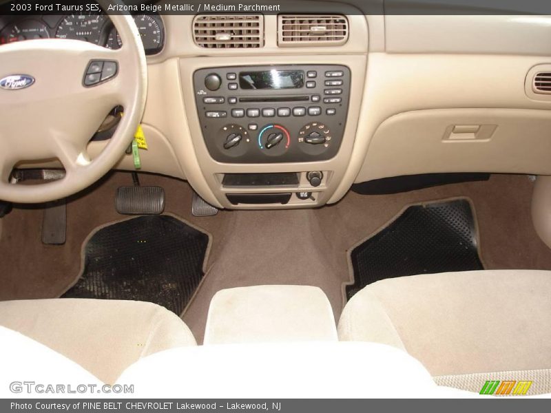 Arizona Beige Metallic / Medium Parchment 2003 Ford Taurus SES