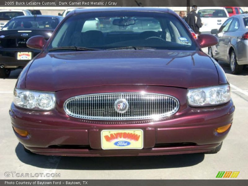 Dark Garnet Red Metallic / Gray 2005 Buick LeSabre Custom