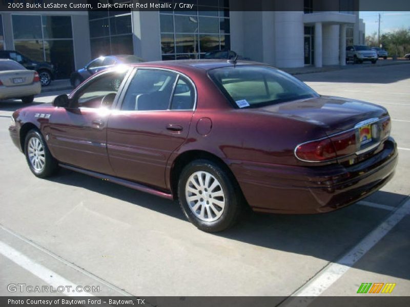 Dark Garnet Red Metallic / Gray 2005 Buick LeSabre Custom