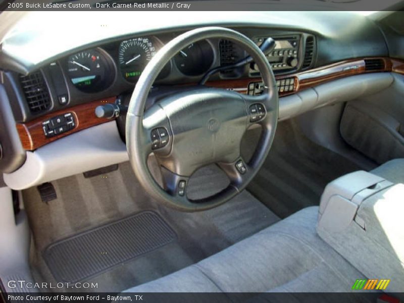 Dark Garnet Red Metallic / Gray 2005 Buick LeSabre Custom