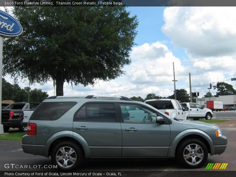Titanium Green Metallic / Pebble Beige 2006 Ford Freestyle Limited