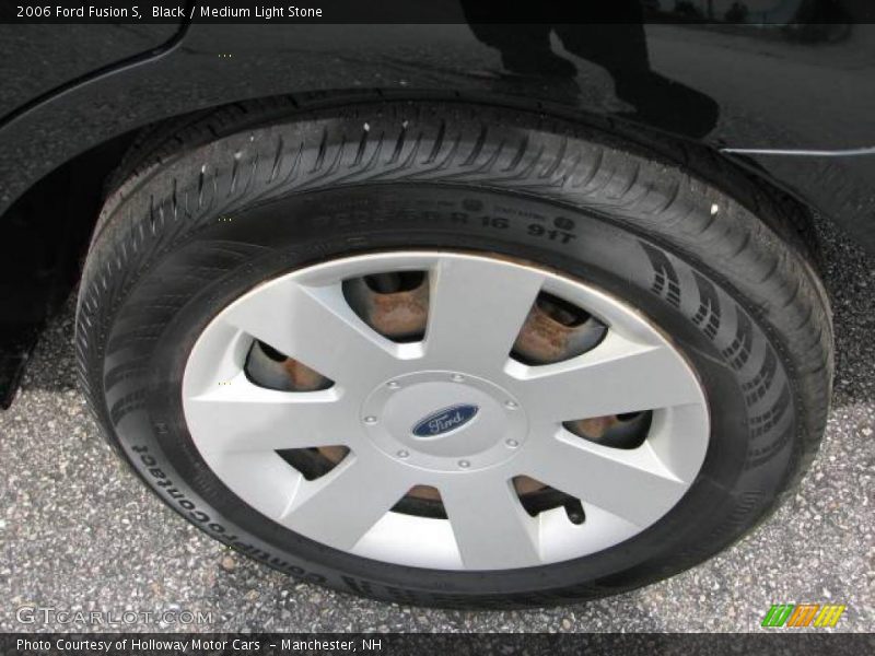 Black / Medium Light Stone 2006 Ford Fusion S