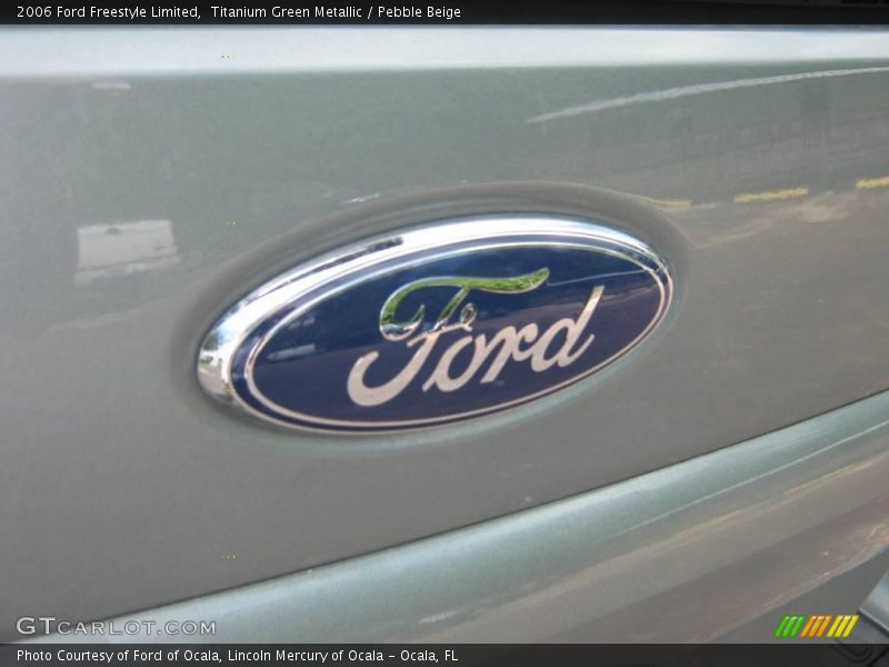 Titanium Green Metallic / Pebble Beige 2006 Ford Freestyle Limited