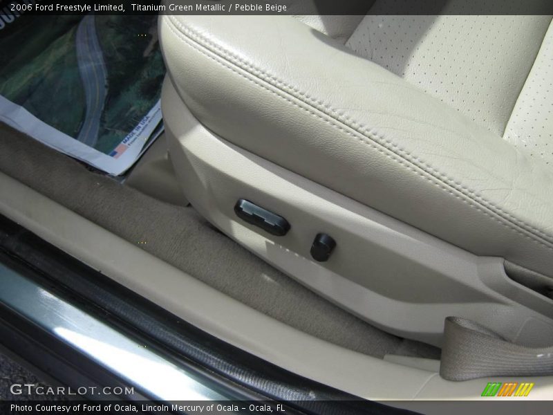 Titanium Green Metallic / Pebble Beige 2006 Ford Freestyle Limited