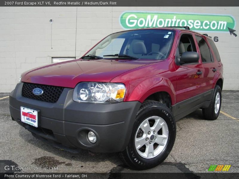Redfire Metallic / Medium/Dark Flint 2007 Ford Escape XLT V6