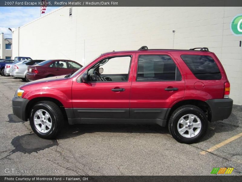 Redfire Metallic / Medium/Dark Flint 2007 Ford Escape XLT V6