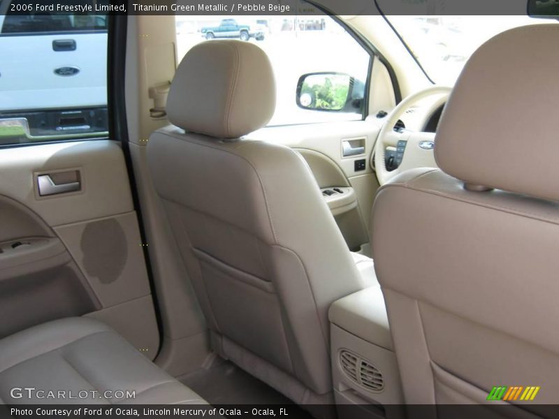 Titanium Green Metallic / Pebble Beige 2006 Ford Freestyle Limited