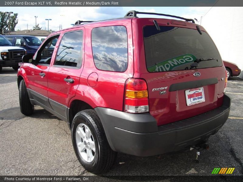 Redfire Metallic / Medium/Dark Flint 2007 Ford Escape XLT V6