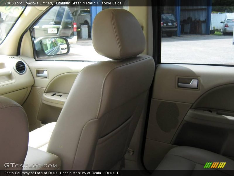 Titanium Green Metallic / Pebble Beige 2006 Ford Freestyle Limited