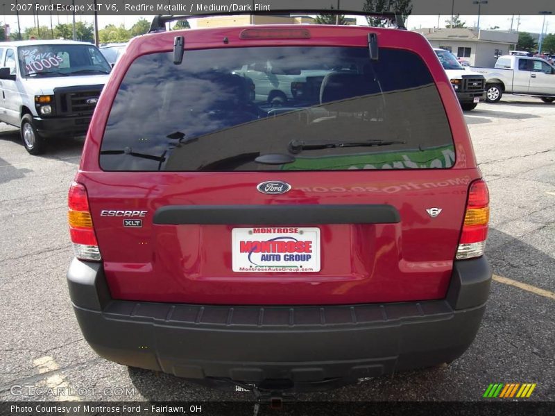 Redfire Metallic / Medium/Dark Flint 2007 Ford Escape XLT V6
