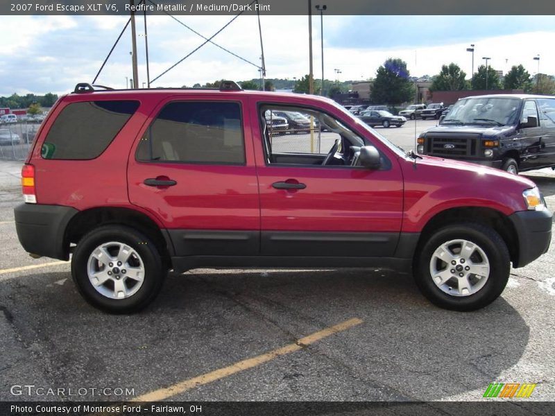 Redfire Metallic / Medium/Dark Flint 2007 Ford Escape XLT V6