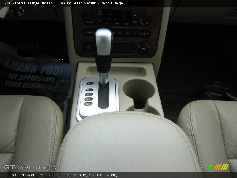 Titanium Green Metallic / Pebble Beige 2006 Ford Freestyle Limited