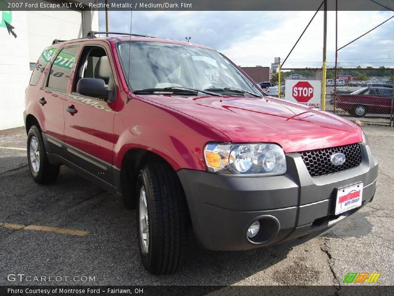Redfire Metallic / Medium/Dark Flint 2007 Ford Escape XLT V6