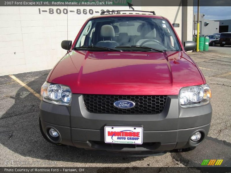 Redfire Metallic / Medium/Dark Flint 2007 Ford Escape XLT V6