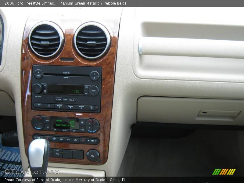Titanium Green Metallic / Pebble Beige 2006 Ford Freestyle Limited
