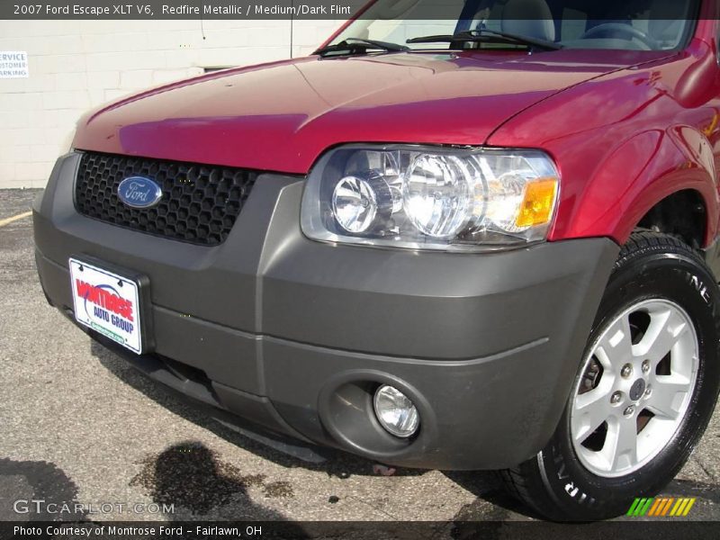 Redfire Metallic / Medium/Dark Flint 2007 Ford Escape XLT V6