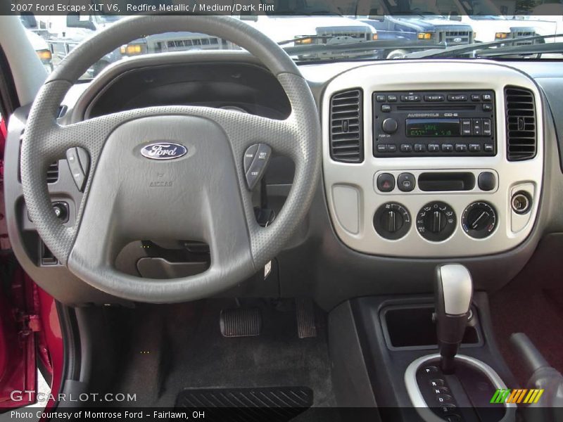 Redfire Metallic / Medium/Dark Flint 2007 Ford Escape XLT V6