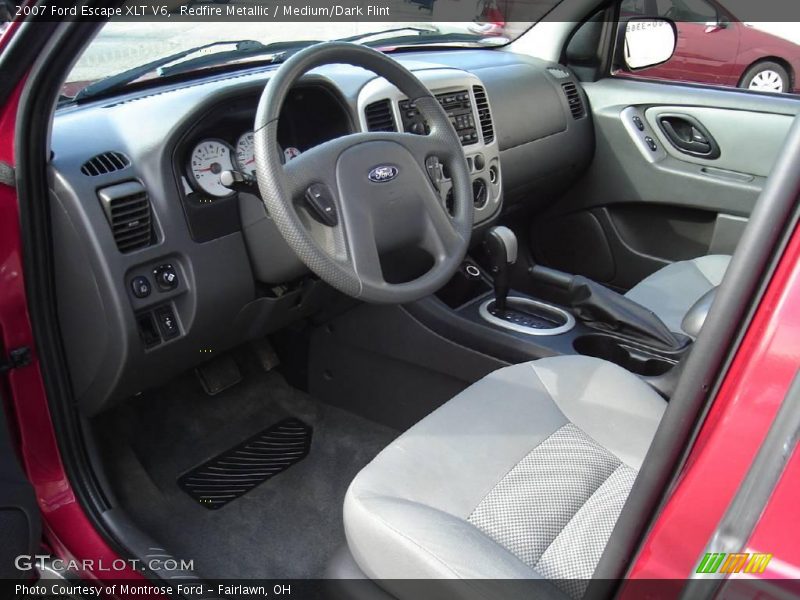 Redfire Metallic / Medium/Dark Flint 2007 Ford Escape XLT V6