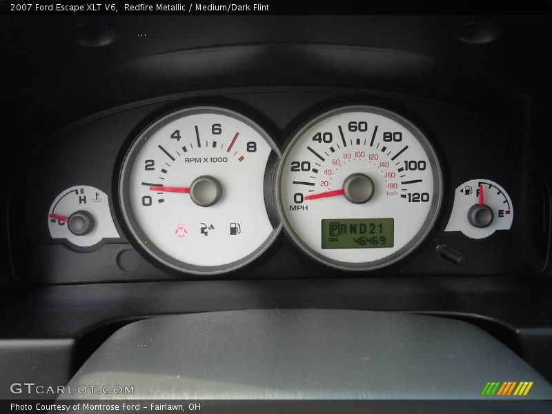 Redfire Metallic / Medium/Dark Flint 2007 Ford Escape XLT V6