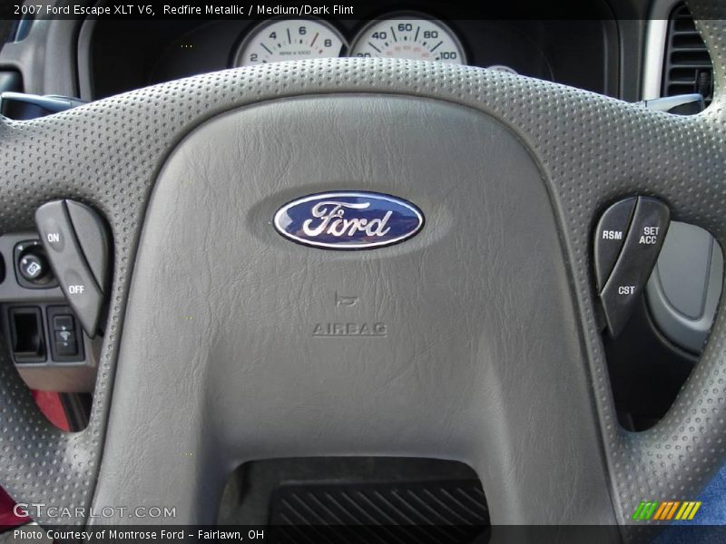 Redfire Metallic / Medium/Dark Flint 2007 Ford Escape XLT V6