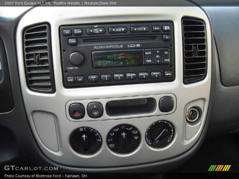 Redfire Metallic / Medium/Dark Flint 2007 Ford Escape XLT V6