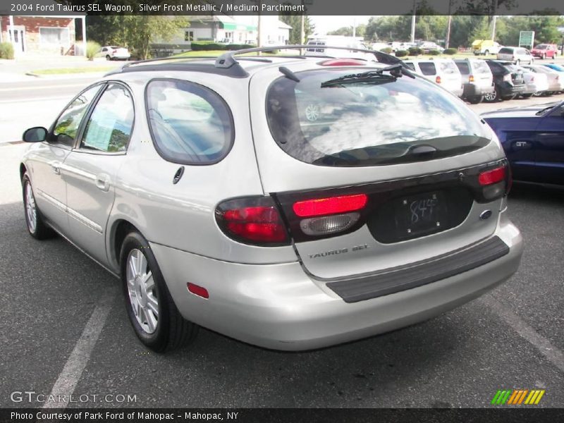 Silver Frost Metallic / Medium Parchment 2004 Ford Taurus SEL Wagon
