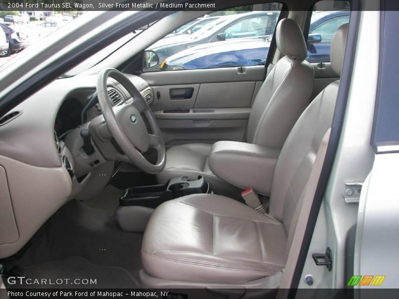Silver Frost Metallic / Medium Parchment 2004 Ford Taurus SEL Wagon