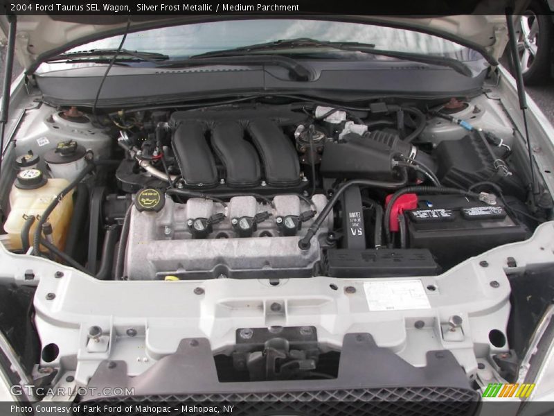 Silver Frost Metallic / Medium Parchment 2004 Ford Taurus SEL Wagon