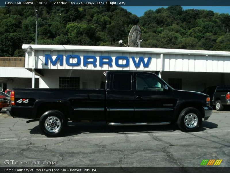 Onyx Black / Light Gray 1999 GMC Sierra 2500 SLT Extended Cab 4x4