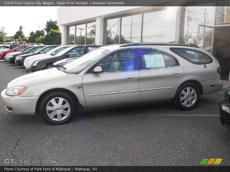 Silver Frost Metallic / Medium Parchment 2004 Ford Taurus SEL Wagon