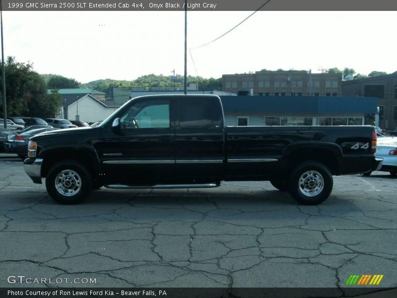 Onyx Black / Light Gray 1999 GMC Sierra 2500 SLT Extended Cab 4x4