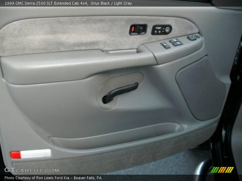 Onyx Black / Light Gray 1999 GMC Sierra 2500 SLT Extended Cab 4x4
