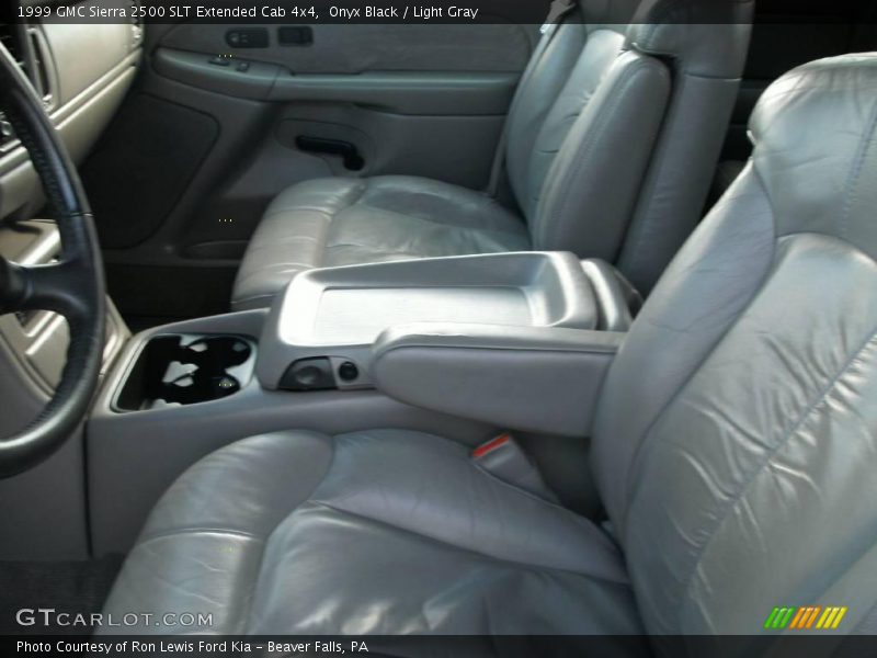 Onyx Black / Light Gray 1999 GMC Sierra 2500 SLT Extended Cab 4x4