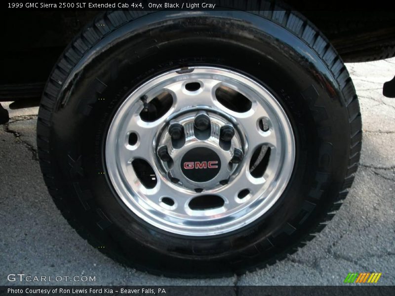 Onyx Black / Light Gray 1999 GMC Sierra 2500 SLT Extended Cab 4x4