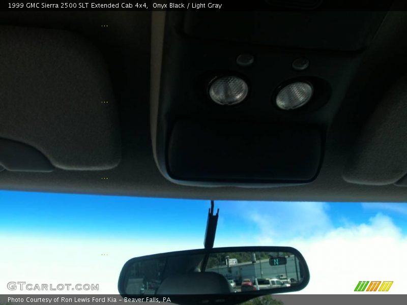 Onyx Black / Light Gray 1999 GMC Sierra 2500 SLT Extended Cab 4x4