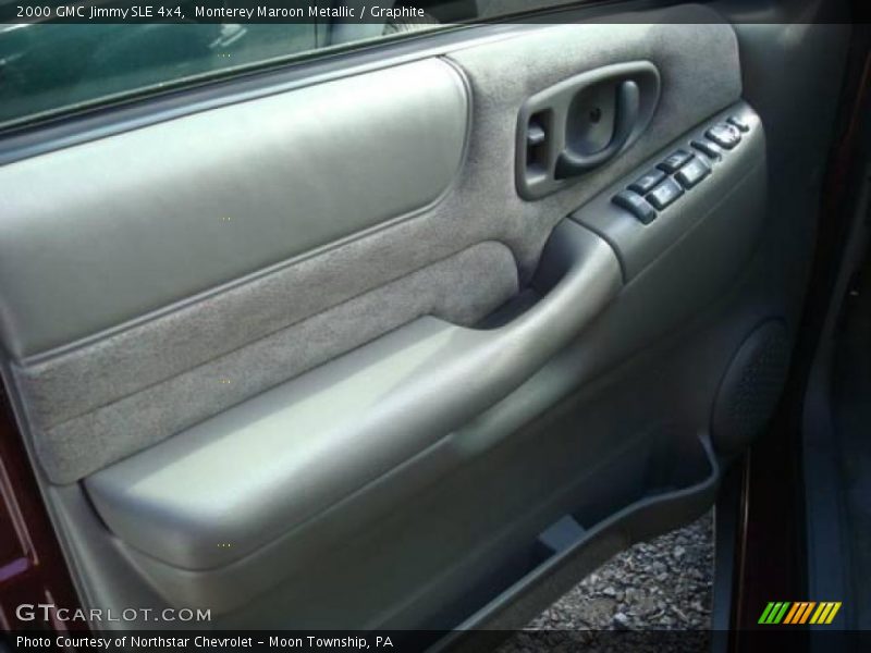 Monterey Maroon Metallic / Graphite 2000 GMC Jimmy SLE 4x4