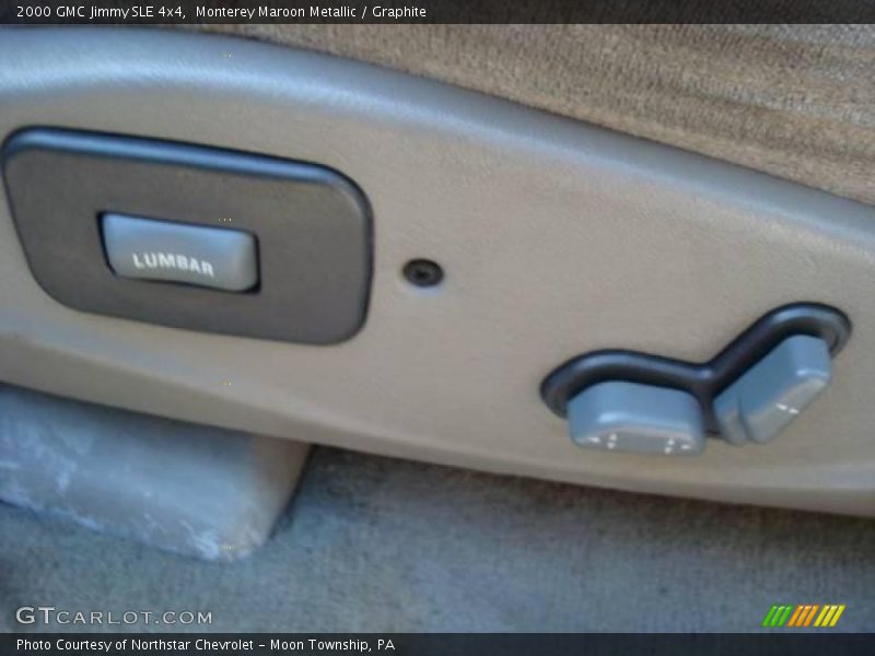 Monterey Maroon Metallic / Graphite 2000 GMC Jimmy SLE 4x4