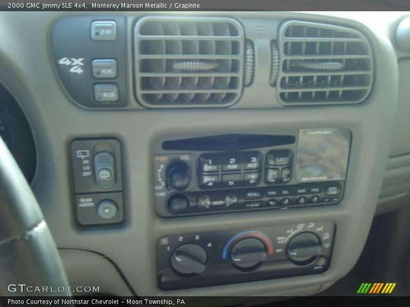 Monterey Maroon Metallic / Graphite 2000 GMC Jimmy SLE 4x4