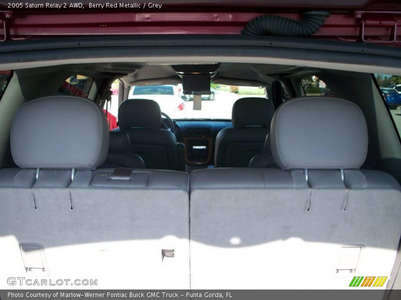 Berry Red Metallic / Grey 2005 Saturn Relay 2 AWD
