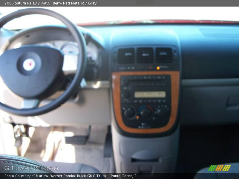 Berry Red Metallic / Grey 2005 Saturn Relay 2 AWD