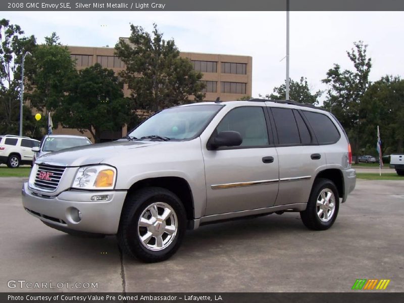 Silver Mist Metallic / Light Gray 2008 GMC Envoy SLE