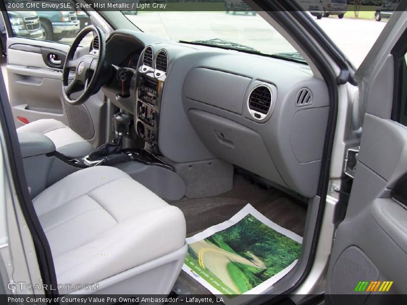 Silver Mist Metallic / Light Gray 2008 GMC Envoy SLE