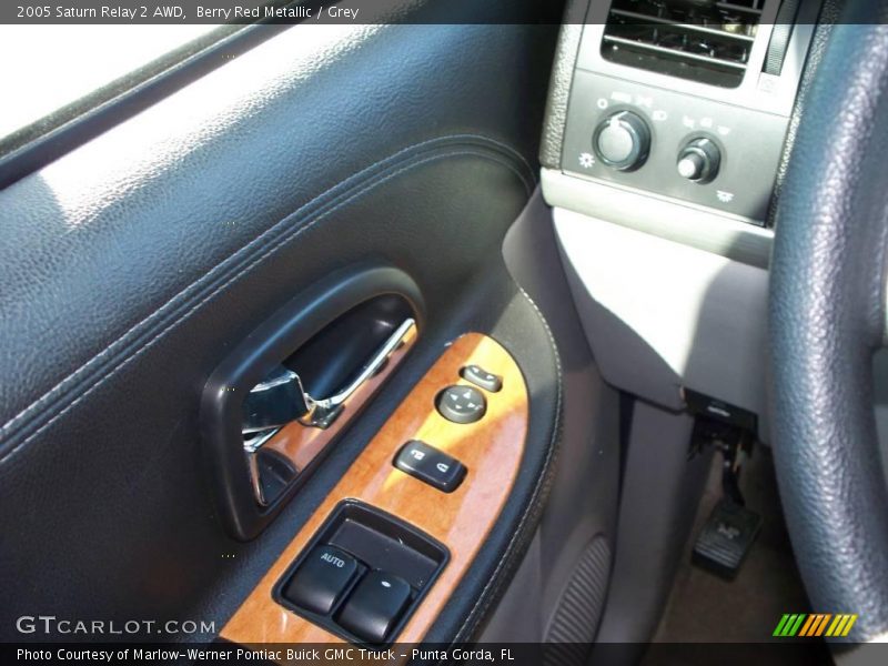 Berry Red Metallic / Grey 2005 Saturn Relay 2 AWD