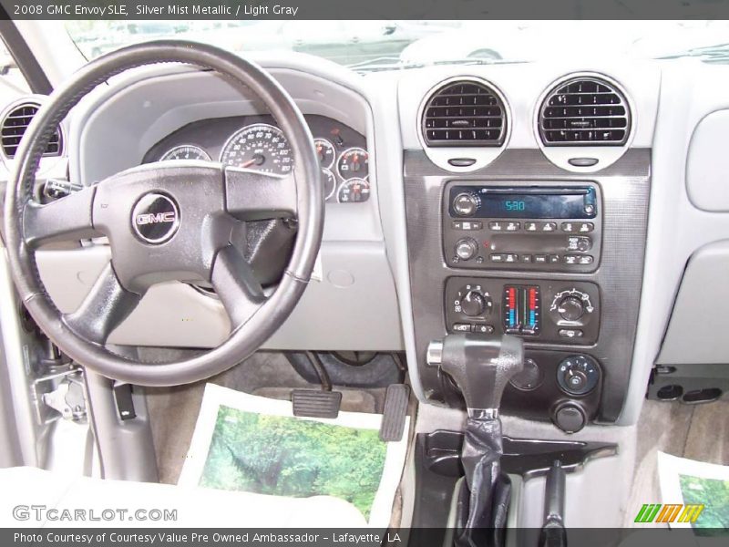 Silver Mist Metallic / Light Gray 2008 GMC Envoy SLE