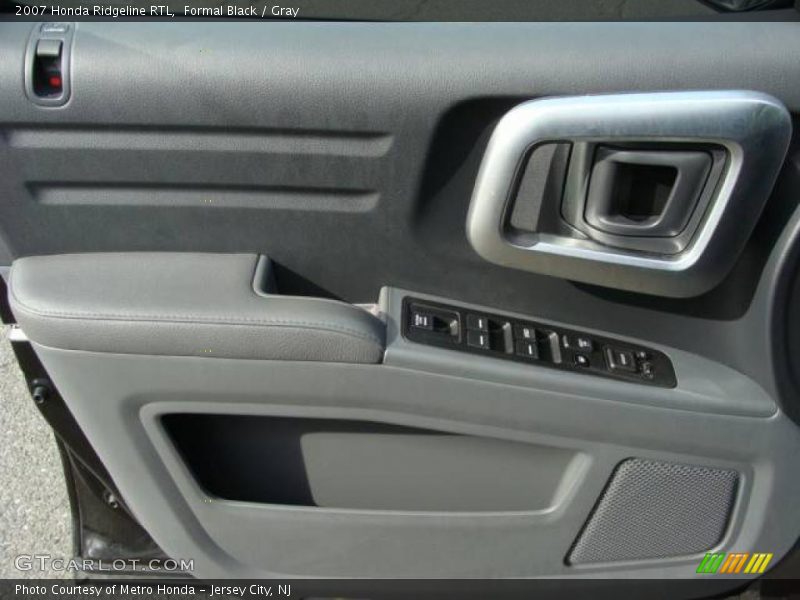 Formal Black / Gray 2007 Honda Ridgeline RTL